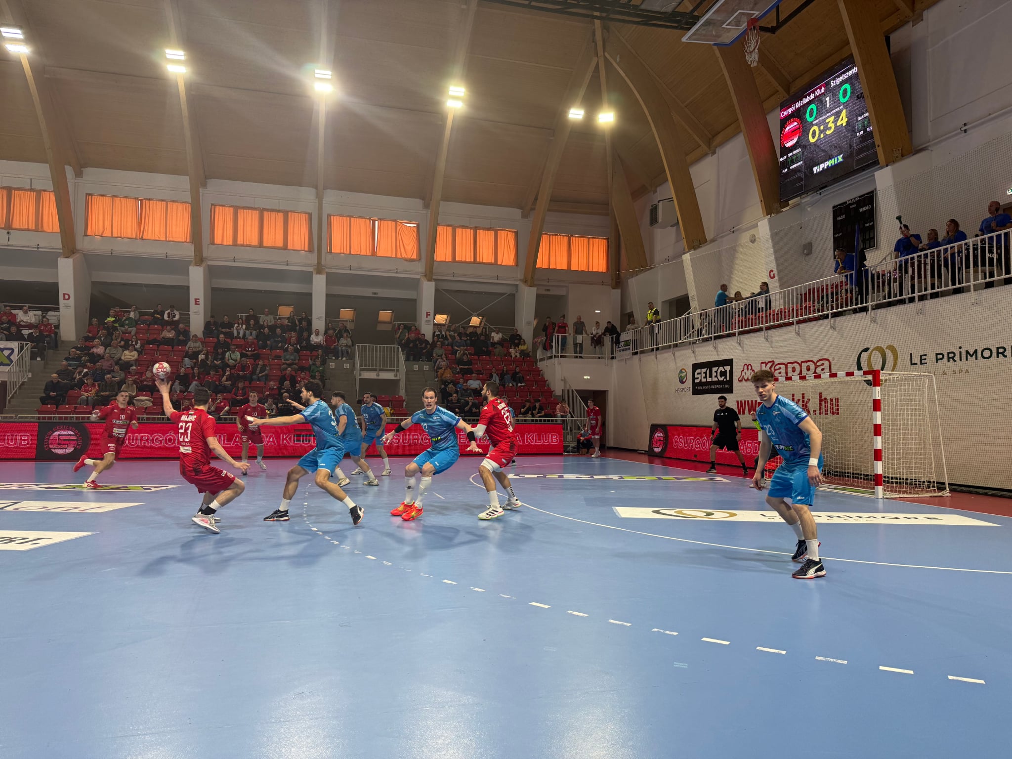 Nem jött ki a lépés, nagyarányú vereséget szenvedtünk Csurgón